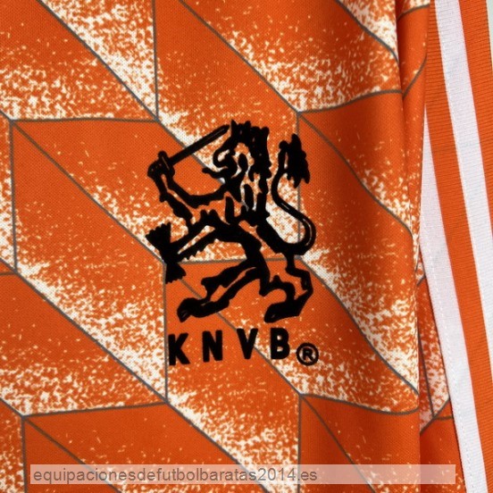 Nuevo 1ª Manga Larga Holanda Retro 1988 Naranja Baratas